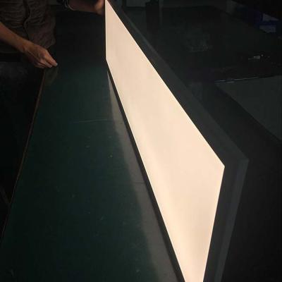 China Customizable Long LED Panel Light Supply Super Ultra Thin 30x150cm 1500x300 mm LED Smart LED Panel Light Real 3CCT LED for sale