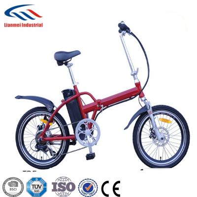 China Hot Selling Aluminum Alloy Electric Bike 20inch Folding Bike Folding Stem for sale