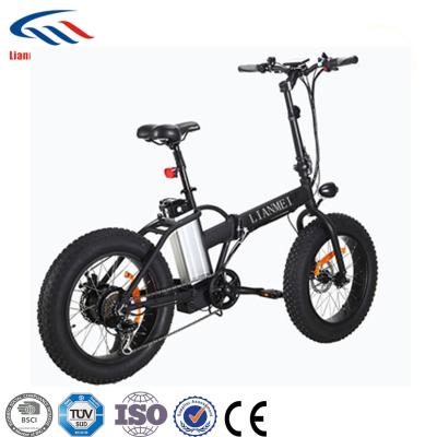 China Standard fat folding electric bike with the small tire LMTDR - 03L - 2 for sale