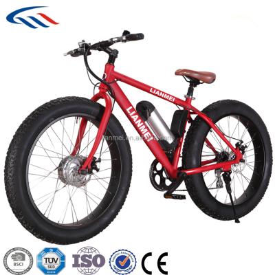 China New Design Aluminum Alloy Fat Tire Mountain Bike Hot Sale Electric Bike for sale