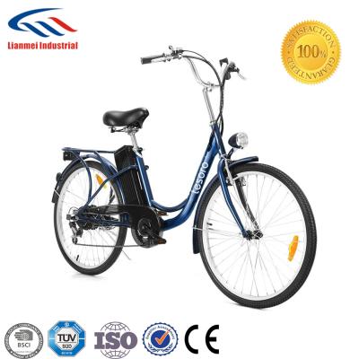 China Lianmei standard 250W city electric bike ebike for sale for sale