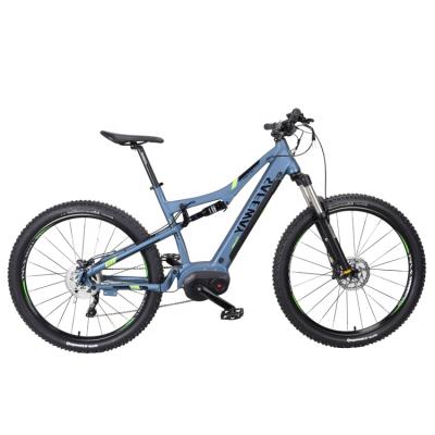 China Hot Sale 750w 36v Aluminum Alloy Mid Motor Mens Electric Bike 27.5