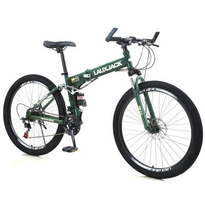 China Popular Factory Price Folding Mountain Cycle 21 Speed ​​Disc Brake Adult Mountainbike 26 Inch Bicycle for sale