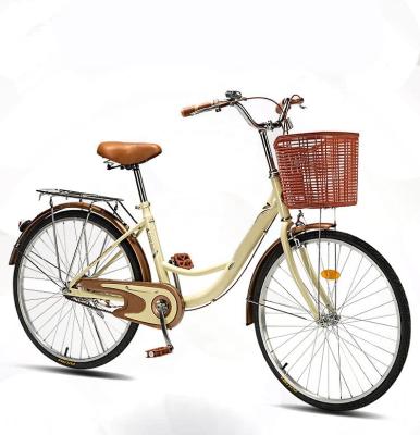 China Safe Material Custom Accepted High Quality Cheap Price Lady Bike 24/26 Inch Lightweight City Bike For Woman for sale