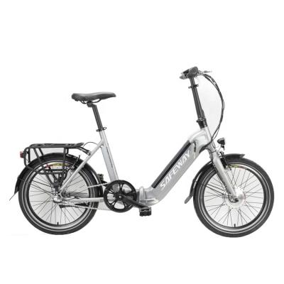 China OEM popular electric aluminum frame folding bike 36v 250/350/500w folding ebike electric cycle for men for sale