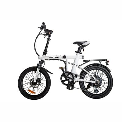 China Popular high quality 350w 36v lithium battery Ebike foldable 20 inch light fold electric bike for sale