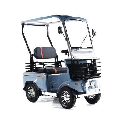 China Wholesale 800W 60V Convenient Electric Mobility Scooter 4 Wheel Mutlifuction Long Range Elder Golf Cart With Roof for sale