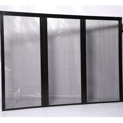 China Modern Pleated Fiberglass Mesh Magnetic Window Mosquito Screen Net Insect Screen for sale