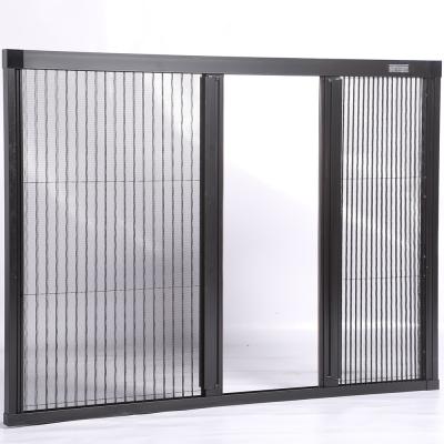 China Aluminum Frame And Screen Magnet Diy Folding Magnetic Insect Screen Window for sale