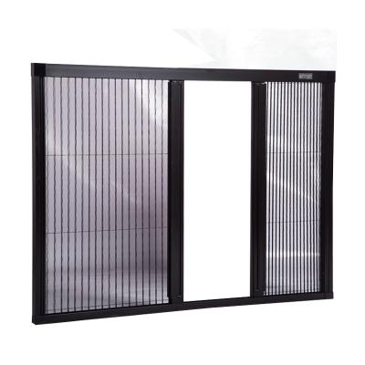 China Folding Screen GM Sample Bug _GB Mini Invisible Retractable Screen Window Pleated Blind for sale