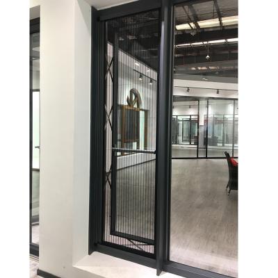 China Easy-dismantling Modern Double Open Apartment Sliding Screen Door And Window for sale