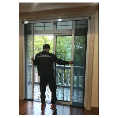 China Modern Free Preview! Decorative Fly Screen Door Curtain Security Fly Proof Window Screen for sale