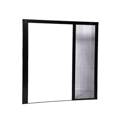 China Modern Flexible Screen Door With Pleated Retractable Blinds Fly Window Screen for sale