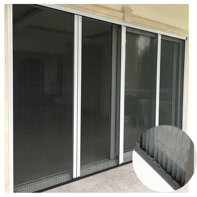 China China modern aluminum frame door screen, mosquito net door curtain, diy sliding screen door for sale