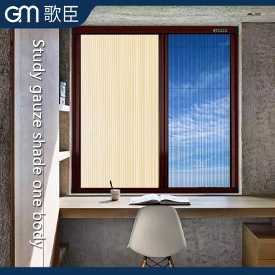 China GEMMINISTER good quality modern honeycomb blinds aluminum window sash fly screen for sale