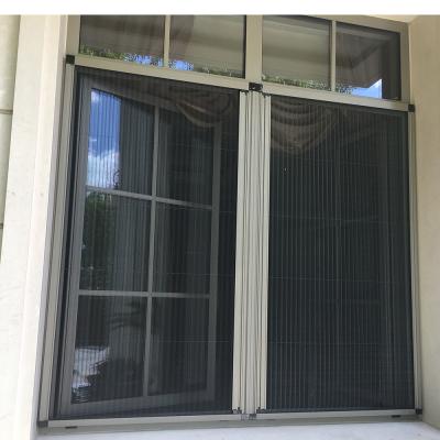 China From GEMMINISTER Factory Directly Modern Retractable Trackless Sliding Insect Screen Door for sale