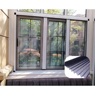 China GEMMINISTER Shanghai Modern Factory Custom Retractable Super Durable Polyester Fly Screen For Aluminum Alloy Window And Door for sale