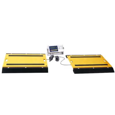 Cina Abitudine senza fili Axle Vehicle Weighing Scale Portable dinamico di Digital 20 tonnellate in vendita