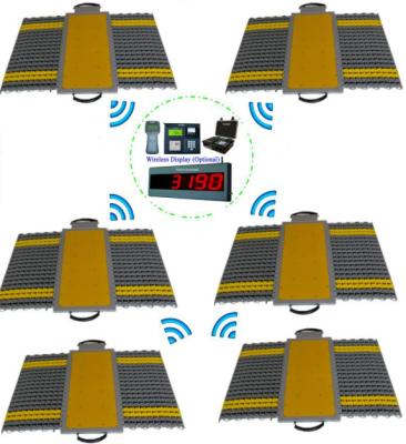 China drahtlose tragbare Achsen-Skalen des LKW-6pcs mit Touch Screen Indikator zu verkaufen