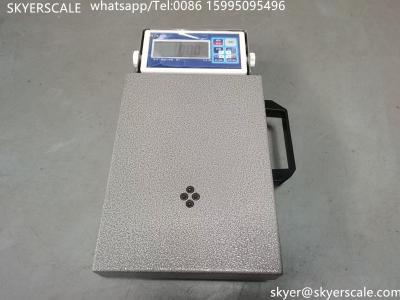 China Balanza de pesado digital logística de 100 kg con alta precisión, mostrando el conteo de la mesa en venta