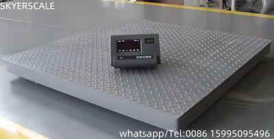 China 1t 3t 5t Industrial Digital Platform Scale Electronic Floor Weighing Scale Bench Scales 1x1m 1.5x1.5m for sale