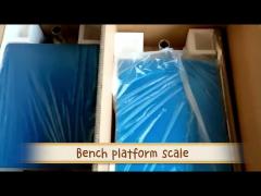 Bench platform scale