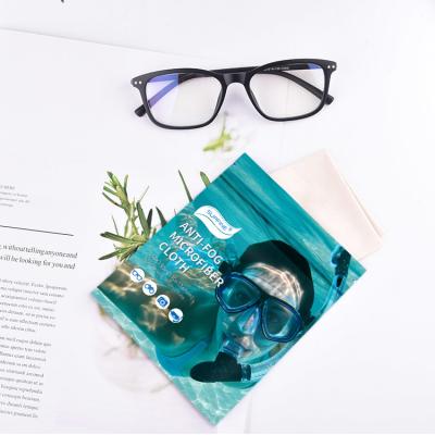 China Eyeglass Cleaning Cloth Anti Fog Sunglasses Anti Fog Cleaning Cloth 15*18cm for sale