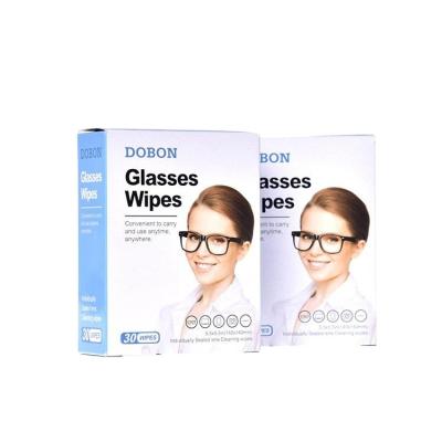 China High Quality Disposable Premoistened Lens Cloth Wipes Personalized Premoistened Anti Lens Fog Wipes for sale