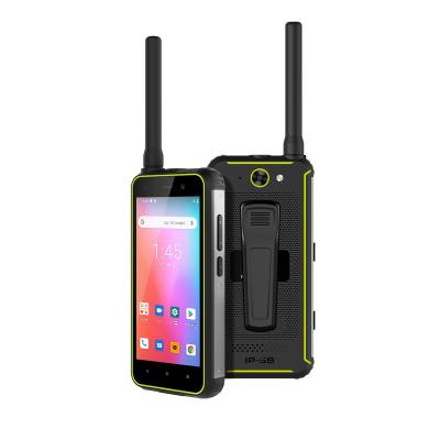 China Dual SIM Card R4 PRO 4.0 Inch Exclusive Digital Walkie Talkie QHD+ IPS Android Waterproof Mobile Phone IP68 DMR Rugged Smartphone for sale