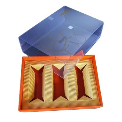 China Wholesale Recyclable Customizable Gift Box Beautifully With Transparent Sleeve Box Packaging for sale