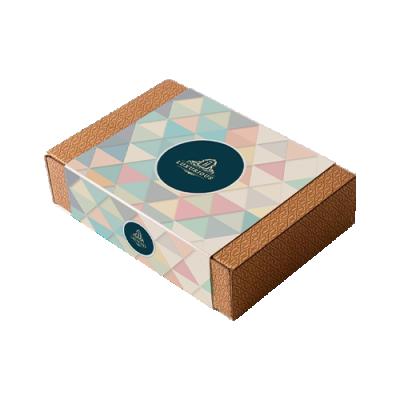 China Recycled Materials Recycled Chocolate Kraft Paper Box Cardboard Printed Outer Sleeves for sale