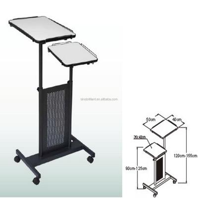 China LPT-06 Mobile Lounge Trolley Projector And Notebook Trolley / Trolley for sale