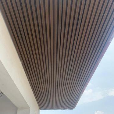 China Modern Exterior Wall Cladding WPC Co-Extrusion Cladding Exterior Wall Panel for sale