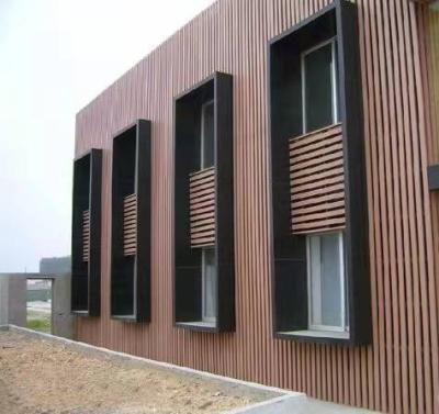 China Modern Wooden Coextrusion WPC Plastic Composite Exterior Wall Cladding for sale