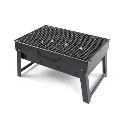 China Camping Adjustable Travel Party Household Size Portable Charcoal Barbecue Grill for sale