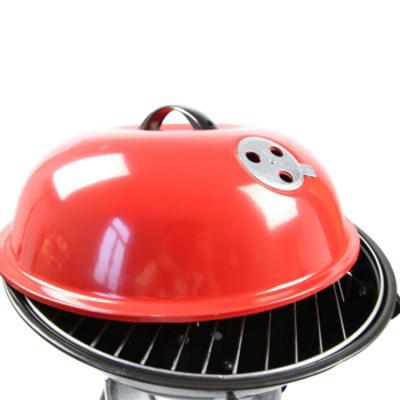 China Portable Folding Wooden Pellet Smoker BBQ Grill Adjustable Metal Height BBQ Charcoal Grill for sale