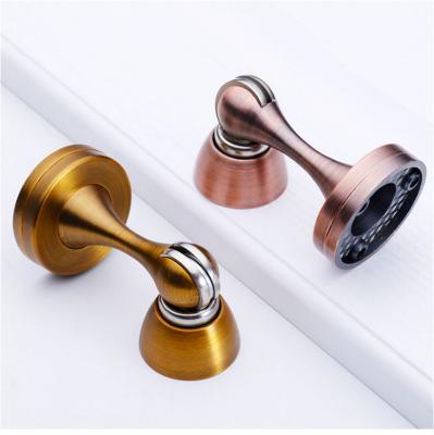 China High Quality Durable Fancy Zinc Alloy Magnetic Door Stopper For Wooden Door for sale