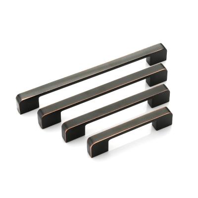 China Outdoor Furniture Pull Handle Door Handle Series All-match Square Bar Home Wardrobe Sideboard and Knob Furniture for sale