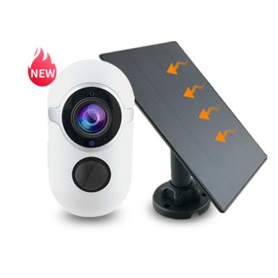 China Human Motion Tracking 2021 Latest 3MP Security Wifi Bullet Outdoor Wireless Solar Power Battery CCTV Camera for sale