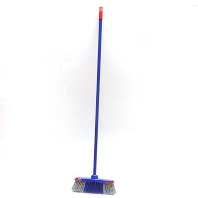 China Durable Long Handle Brush Floor Brooms And Dustpan Brush For Kitchen Floor Desk for sale