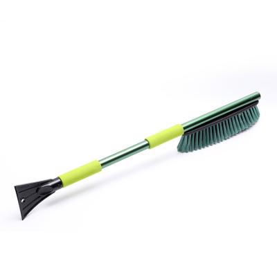 China Brush and squeegee box easy to clean telescopic snow shovel car brush snow and snow brush ice snow sweeper for sale