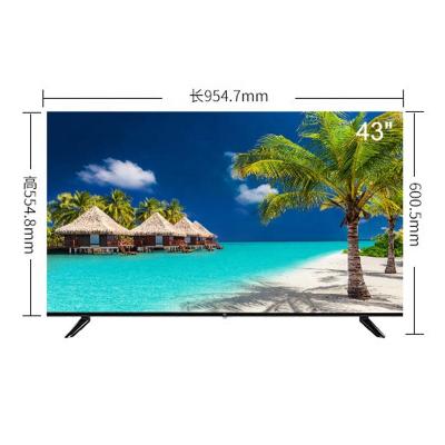 China Hotel TV 55 Inch 43 Inch 40 Inch 32 Inch 40 Inch Smart Led Flat Screen AI TV Fullscreen LCD TV for sale