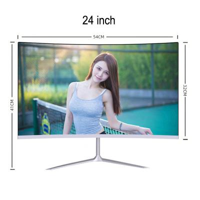 China Curved Gaming PC Monitor Curved PC 144hz 2021 Slim Frameless Desktop Computer Monitors 27 1080p Led Monitor for sale