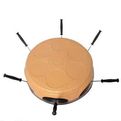 China PZ-513 Ceramic Pizzarette Mini Pizza Dome Oven Maker Tabletop Ceramic Pizza Oven 6 Person with Stainless Steel Shovels and Cutter for sale