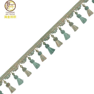 China TRS2 Curtain Turkey and Russia Popular Styles Beaded Curtain Fringe, Total 12 Colors for sale