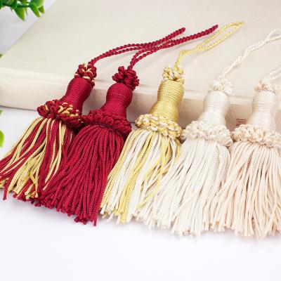 China Decorative Novelty Decorative Tassel Small Tassel For Main Decoration for sale