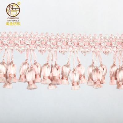 China Popular And Good Textile Accessories Curtain Design Decorative Tassel Fringe for sale