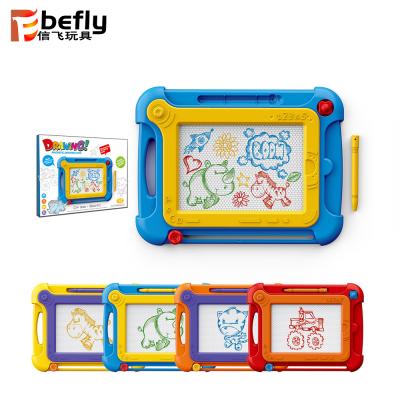 China Plastic Color Magnetic Enrollment Board Magnetic Writing Toy Children Drawing Board for sale