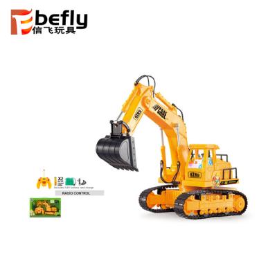 China Wholesale RC hobby 7 channel rc construction toy trucks excavator for sale