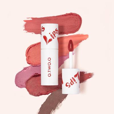 China O.TWO.O 18 Color Vegan Waterproof Cruelty Lip Gloss Lip Gloss Matte Lip Mud Velvet Lip Gloss O.TWO.O 18 Color Long Lasting Waterproof Lipstick for sale